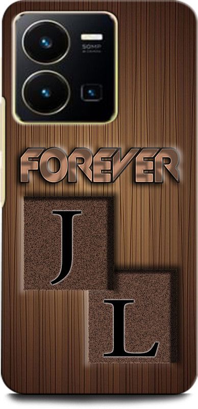 INTELLIZE Back Cover for Vivo Y22s JL, J LOVE L, L LOVE J, J LETTER, L LETTER, JL NAME  (Multicolor, Hard Case, Pack of: 1)