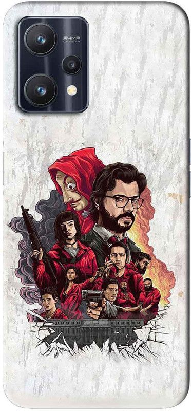 NDCOM Back Cover for Realme 9 Pro 5G Money Poster Printed  (Multicolor, Hard Case)