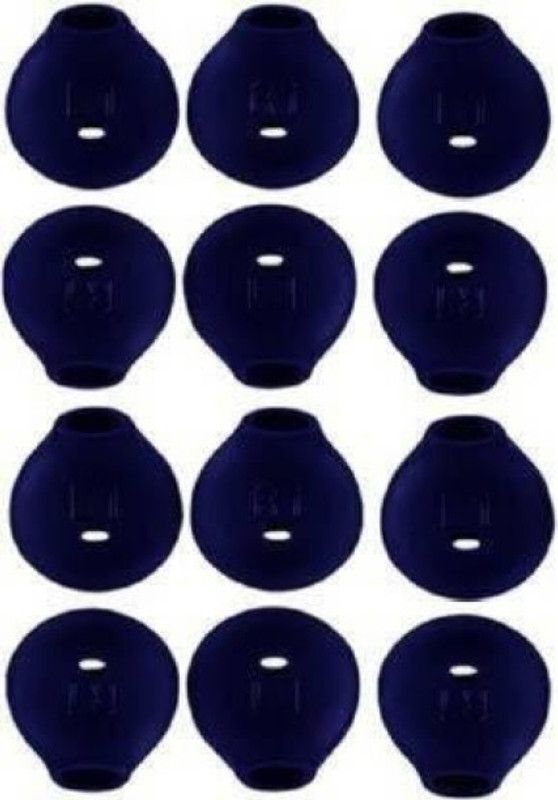 THE DARK NIGHT BUMTECH 12 pcs earbuds for samsung level u earbuds Sili... In The Ear Headphone Cushion  (Pack of 1, Multicolor)