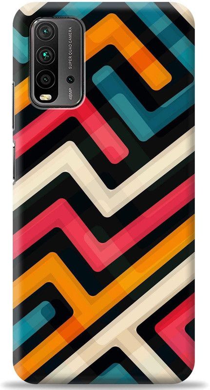 Crafter Back Cover for Mi Redmi 9 Power  (Multicolor, Shock Proof, Pack of: 1)