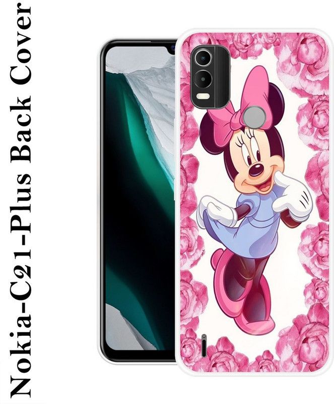 REALKING Back Cover for Nokia C21 Plus  (Multicolor, Grip Case, Silicon, Pack of: 1)