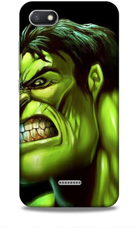 Keviv Back Cover for Mi Redmi 6A  (Green, 3D Case, Pack of: 1)