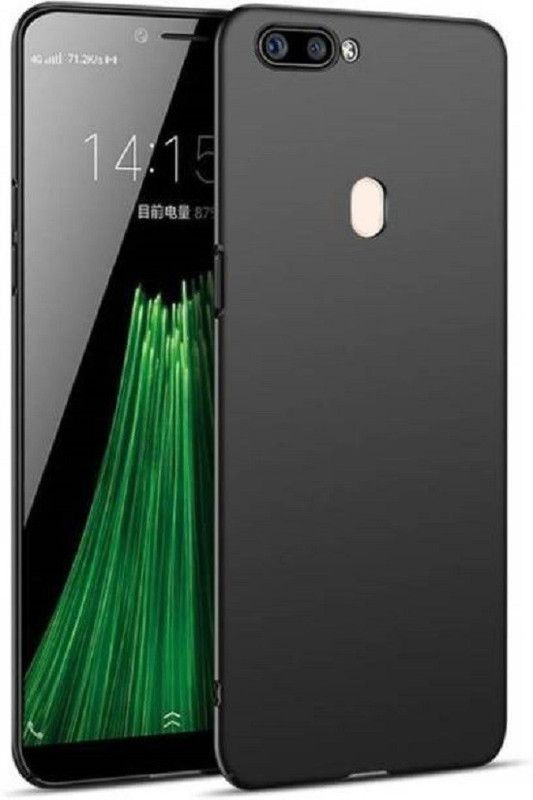 Chemforce Back Cover for Realme U1, Oppo A7  (Black, Grip Case, Pack of: 1)