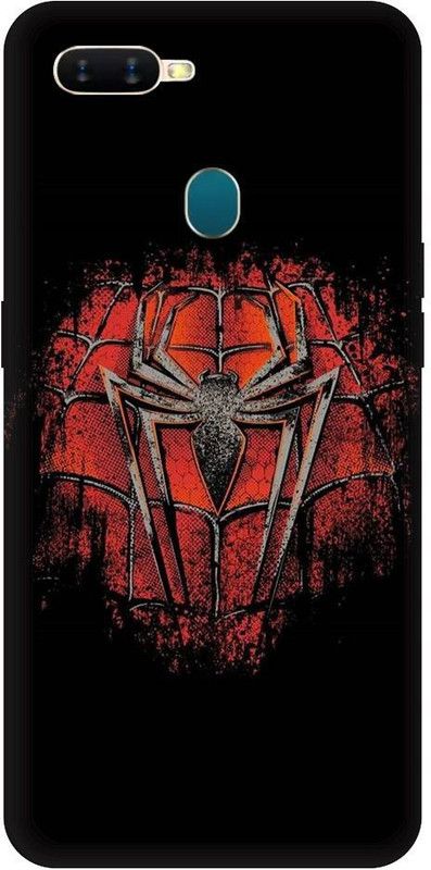 URCHIN Back Cover for Realme 2 Spiderman, Spiderman logo, Marval, superhero, Comic  (Multicolor, Shock Proof)