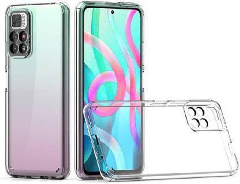 Mascot Max Back Cover for Mi 11i  (Transparent, Flexible, Silicon, Pack of: 1)