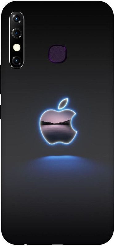 ZIGTOZAG SHOPPE Back Cover for Infinix Hot 8  (Blue, Hard Case)