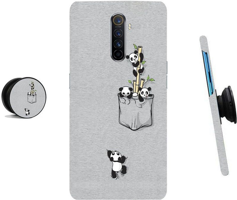 HELLO CASE Back Cover for Realme X2 Pro  (Grey, Black)