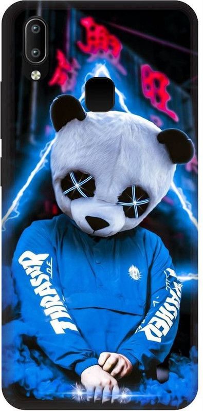 SSMORYA Back Cover for Vivo Y93 Music Panda Printed  (Multicolor, Shock Proof, Pack of: 1)