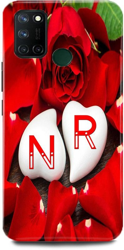 MP ARIES MOBILE COVER Back Cover for Samsung Galaxy A21s,N Loves R Name,N Name, R Letter, Alphabet,N Love R NAME  (Multicolor, Hard Case, Pack of: 1)