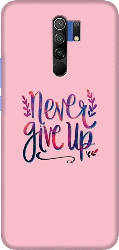 SUARD Back Cover for Mi Redmi 9 Prime, Poco M2  (Pink, 3D Case, Pack of: 1)