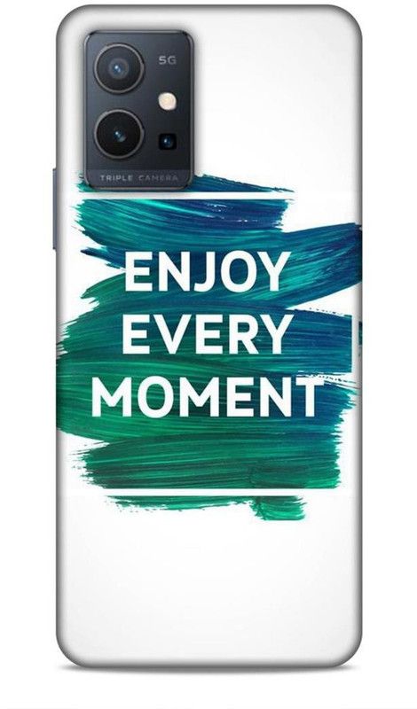 Samsidhi Back Cover for Vivo Y75 5G, Vivo T1 5G  (Green, White, Waterproof)