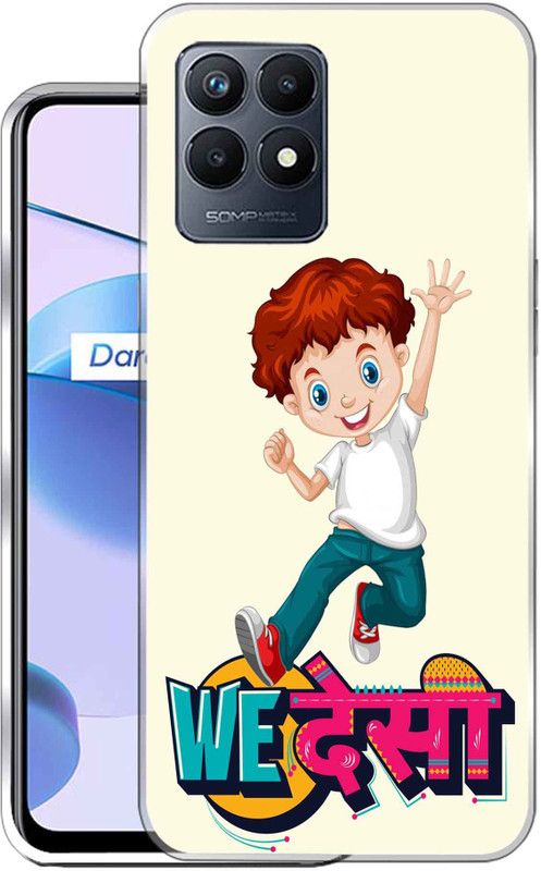 eBoggy Back Cover for Realme C35  (Multicolor, Dual Protection, Silicon, Pack of: 1)