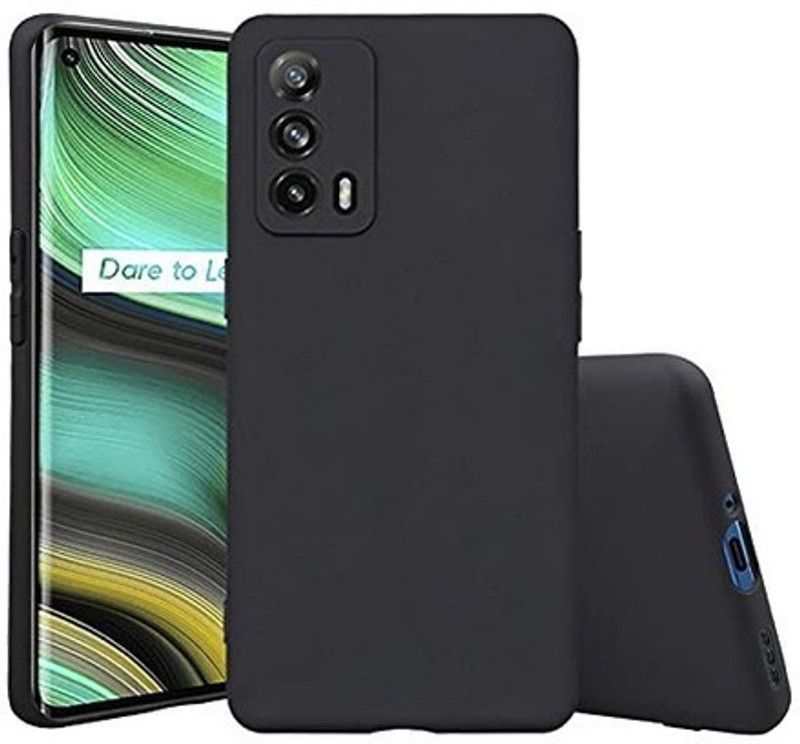 AKSP Back Cover for Realme X7  (Black, Grip Case, Pack of: 1)