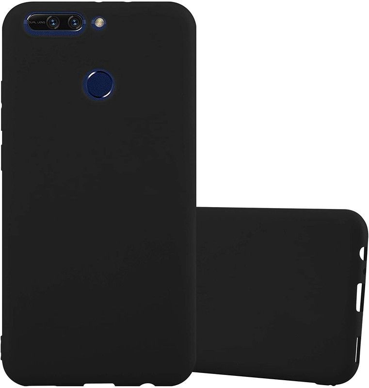 SmartPoint Back Cover for Honor 8  (Black, Silicon, Pack of: 1)