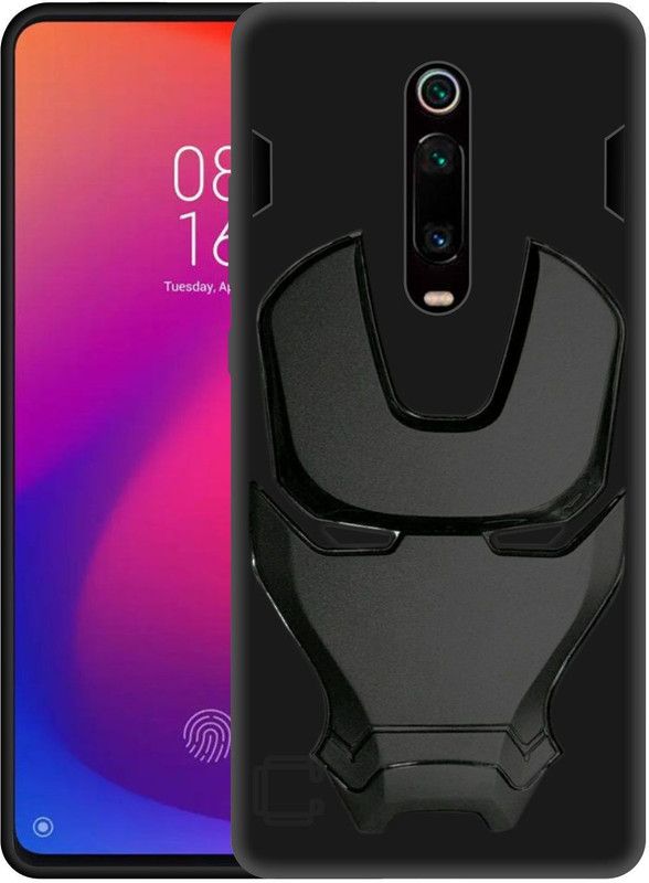 CASE CREATION Back Cover for Xiaomi Redmi K20 / Redmi K20  (Black, 3D Case, Silicon, Pack of: 1)
