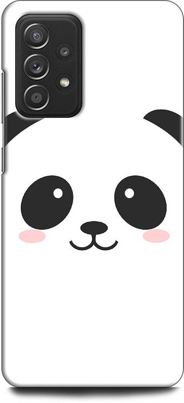 Afterglow Back Cover for SAMSUNG Galaxy A52 PANDA, PANDA, PANDA LOVE, PANDA IMAGE, CUTE, FUNNY, CARTOON  (Multicolor, Shock Proof, Pack of: 1)