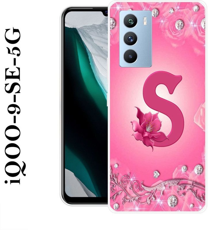 REDFLY Back Cover for IQOO 9 SE 5G  (Pink, Silicon)