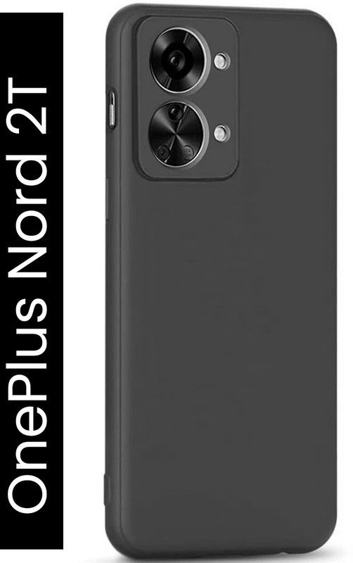 Stunny Back Cover for ONE PLUS NORD 2T  (Black, Camera Bump Protector, Pack of: 1)