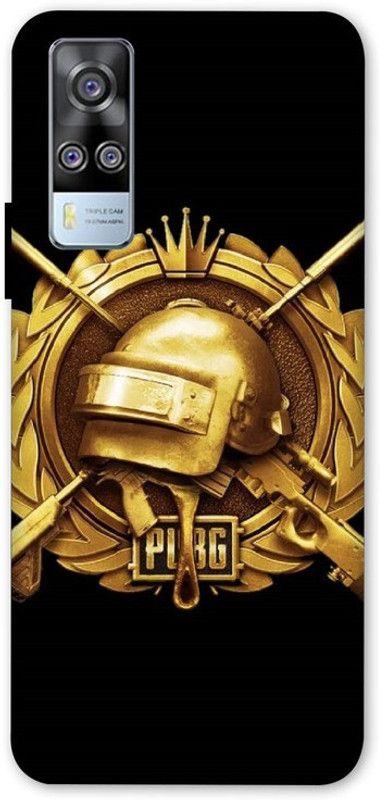 XLIQ Back Cover for Vivo Y51, Vivo Y31,Vivo Y51A  (Black, Gold, Silicon)