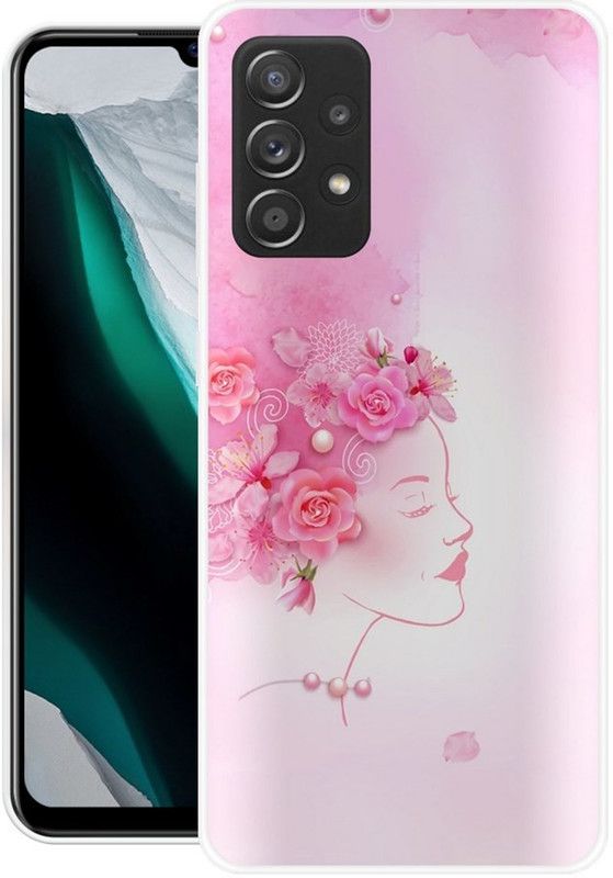 NEVYZAP Back Cover for Samsung Galaxy A52s 5G  (Pink, Grip Case, Silicon, Pack of: 1)
