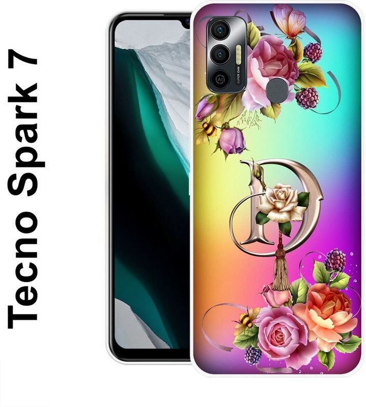 Sswastik Back Cover for Tecno Spark 7, Tecno Spark 7T  (Multicolor, Silicon)