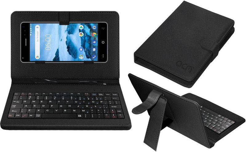 ACM Keyboard Case for Surya Okwu Pi Plus  (Black, Cases with Holder)