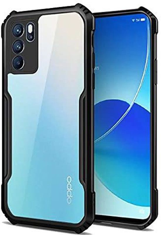 YouAndMeHub Back Cover for Oppo Reno 6 Pro 5G  (Black, Pack of: 1)