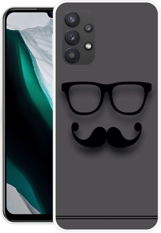 vaidik Back Cover for Samsung Galaxy A32 5G  (Black, Grey, Dual Protection, Silicon, Pack of: 1)