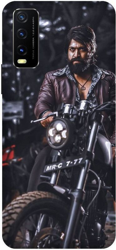 URCHIN Back Cover for Vivo Y20G KGF, kgf, rocky, kgf movie, Bike, Rocky bhai, kgf2  (Multicolor, Shock Proof, Pack of: 1)