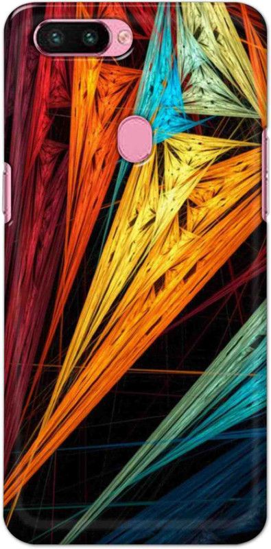 NDCOM Back Cover for OPPO R15 Pro Colorful Print Printed  (Multicolor, Hard Case, Pack of: 1)