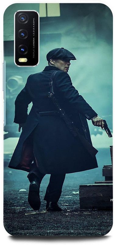 ZIGTOZAG SHOPPE Back Cover for vivo Y12G , V2068, PEAKYBLINDERS, SHALBY, MAN, GUNS  (Multicolor, Hard Case)