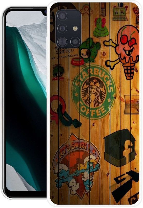 Pinkcity International Back Cover for Samsung Galaxy A51  (Multicolor, Dual Protection, Silicon)