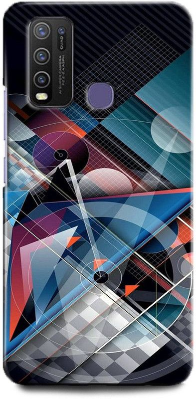 Afterglow Back Cover for Vivo Y50 abstract, hd  (Multicolor, Dual Protection, Pack of: 1)
