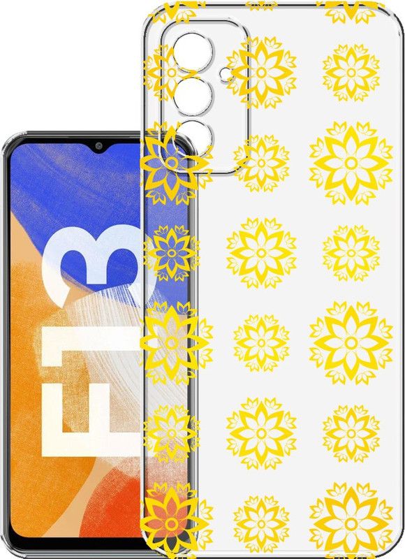 HANIRY Back Cover for Samsung F13 5g, SM-E135FLBDINS back cover, PATTERN, Designer, PNG_53  (Multicolor, Flexible, Silicon, Pack of: 1)