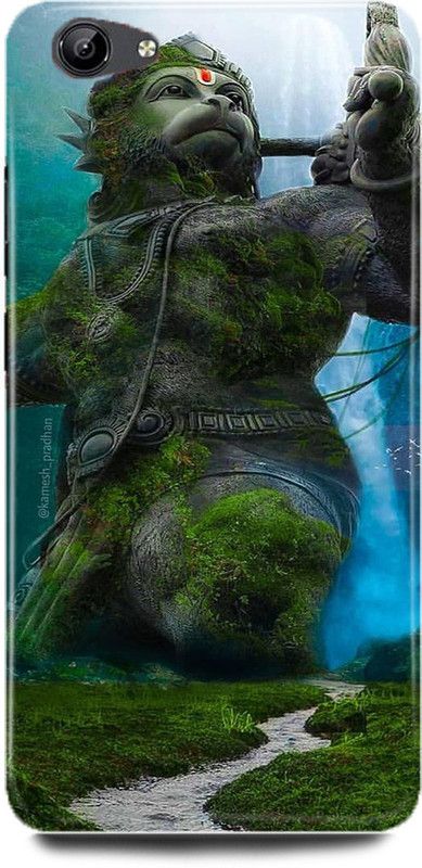 DIKRO Back Cover for vivo Y81i, 1812, HANUMAN, JI, MARUTI, BAJRANG, BALI, JAI SHREE RAM  (Multicolor, Hard Case, Pack of: 1)
