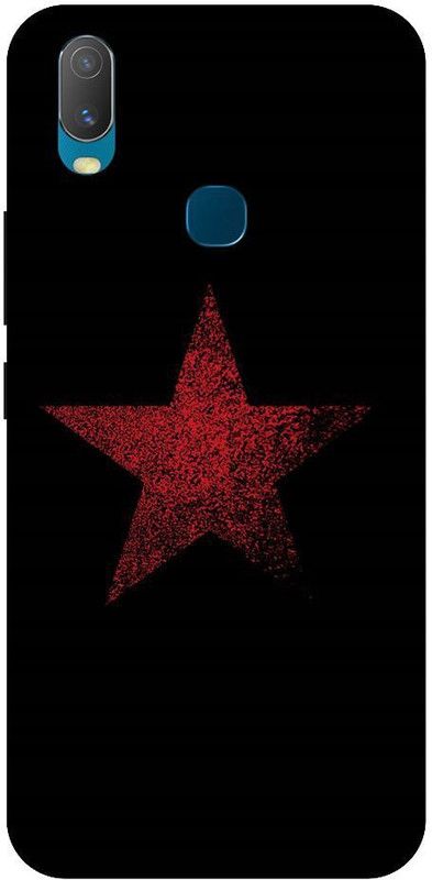 URCHIN Back Cover for Vivo Y12 Star, Black, Black star, Abstract, Dark  (Multicolor, Shock Proof)