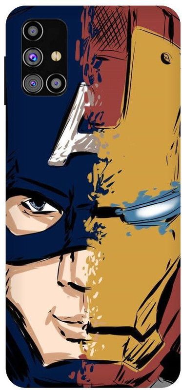 URCHIN Back Cover for Samsung M31 Iron Man, Love You 3000, Superhero, Avengers, End game, Tony Stark, Marval, comic  (Multicolor, Shock Proof, Pack of: 1)