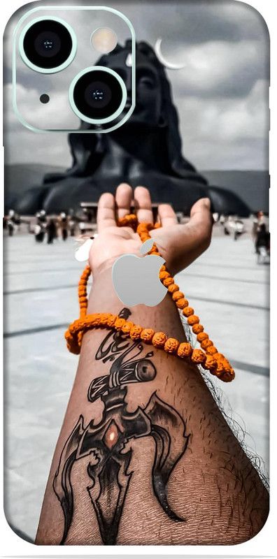 OggyBaba APPLE iPhone 13 Mini, Phone Back side Protector and Camera Protector Mobile Skin  (Rudra Skin Matte Finish)
