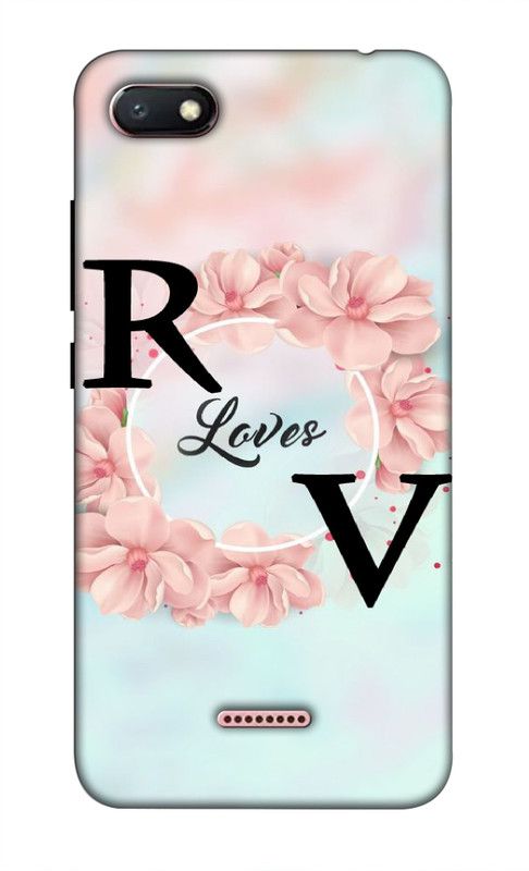 BALESARA Back Cover for Mi Redmi 6A  (Blue, Pink, Hard Case, Pack of: 1)