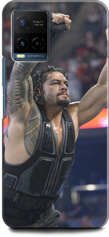 KEYCENT Back Cover for Vivo Y21A, V211 ROMAN, REIGNS, BODYBUILDER, MOTIVATION, WORKOUT  (Multicolor, Shock Proof, Pack of: 1)