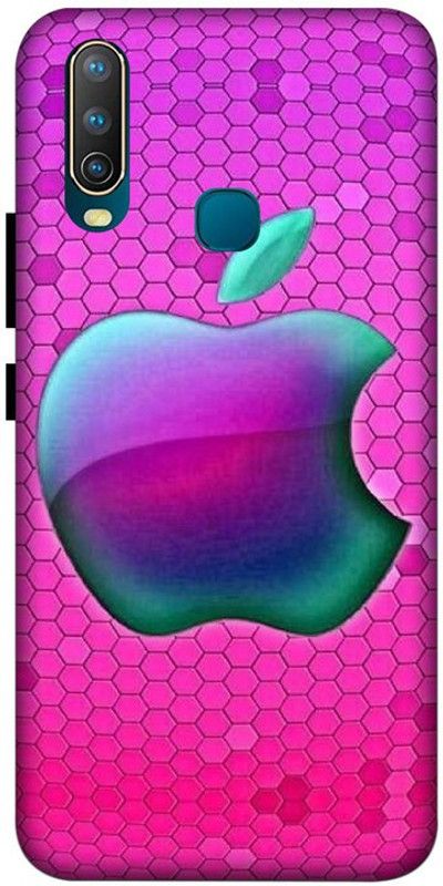 LUCKY MOBI.COM Back Cover for VIVO Y15 ( iphone, apple iphone, logo) PRINTED BACK COVER  (Multicolor, Waterproof, Pack of: 1)