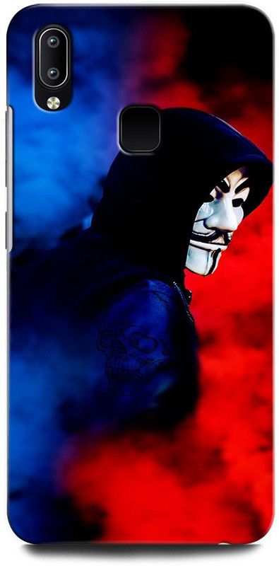 GRAFIQE Back Cover for Vivo Y91 1811/PD1818BF_EX DARK SMILE, HACKER, HAIRITAGE, ANIME BOY  (Multicolor, Shock Proof, Pack of: 1)