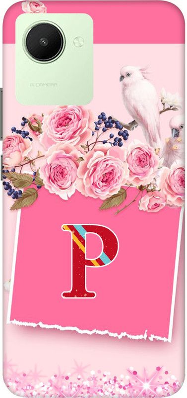KUCHILA Back Cover for Realme C30, Realme C30s  (Pink, Hard Case, Pack of: 1)