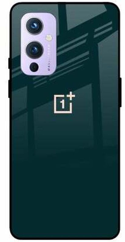 ED ELYON DESIGN Back Cover for Oneplus 9  (Green, Pack of: 1)