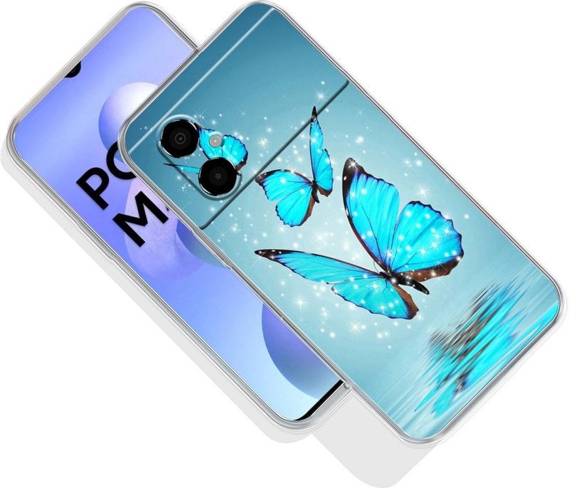omnmo Back Cover for Poco M4 5G  (Multicolor, Dual Protection, Silicon, Pack of: 1)