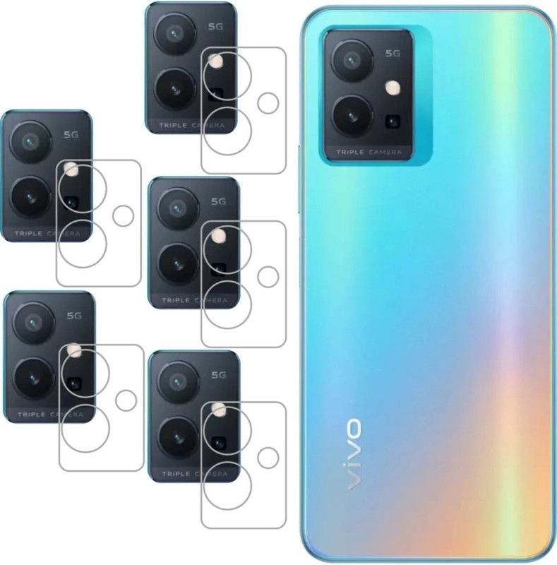 ViviTex Back Camera Lens Glass Protector for ViVo Y75  (Pack of: 5)