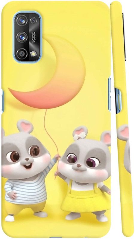 GS PANDA COLLECTIONS Back Cover for REALME 7 PRO  (Multicolor)