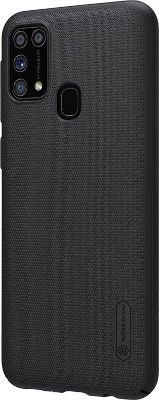 Nillkin Back Cover for Samsung Galaxy M31 M 31 (6.4" Inch) Hard Frosted  (Black, Hard Case, Pack of: 1)