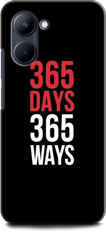INDICRAFT Back Cover for Realme C33, RMX3624 GYM, FITNESS, 365 DAYS 365 WAYS, BODYBUILDER  (Multicolor, Shock Proof, Pack of: 1)