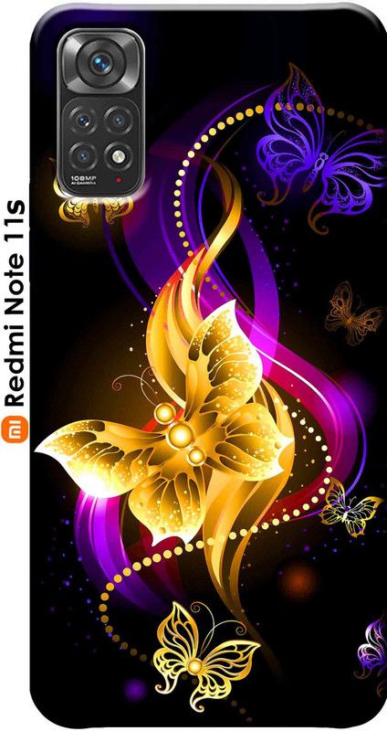stroxy Back Cover for Redmi Note 11S 2588  (Multicolor, Flexible, Silicon, Pack of: 1)